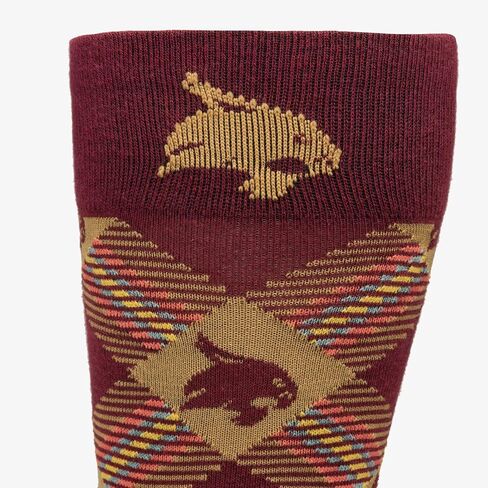 Texas State University Tartan Socks in Saudi Arabia
