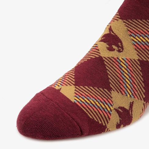 Texas State University Tartan Socks in Saudi Arabia