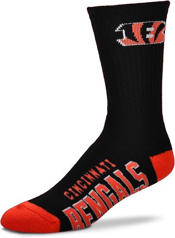 FBF - NFL Deuce Adult Team Logo Crew Dress Socks Footwear for Men and Women Game Day Apparel in Kuwait