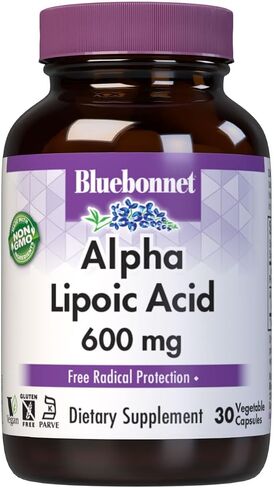 BLUEBONNET NUTRITION ALPHA LIPOIC ACID 600 mg in Saudi Arabia