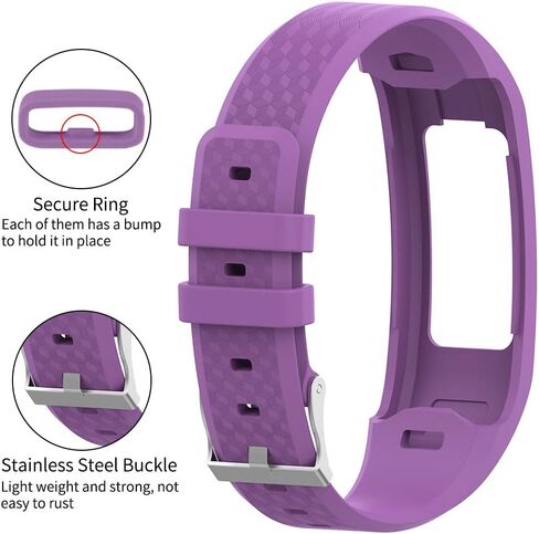 أساور Watbro متوافقة مع Garmin Vivofit 1/ Vivofit2، سوار ساعة بديل ملون من السيليكون الناعم لـ Vivofit 1/ Vivofit 2 لتتبع الأنشطة، للنساء والرجال الصغار والكبيرين in Kuwait