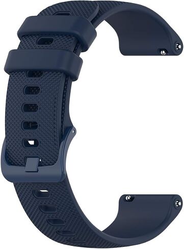 لساعة Garmin Vivoactive 4S، سوار من السيليكون الناعم 18 مم لـ Garmin Vivomove 3S 39 مم، Fossil Women's Gen 6/5E 42 مم، Fossil Q Venture Gen 4 HR/Gen 3، Fossil Women's Sport 41mm-3pack in Saudi Arabia