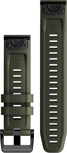 Garmin QuickFit 22 Moss Silicone Band in Saudi Arabia