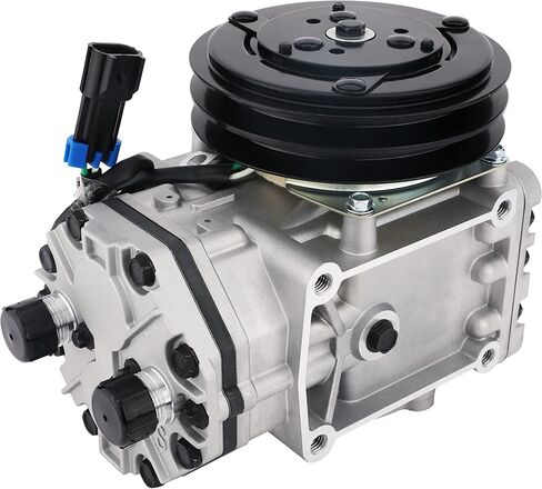 ضاغط تيار متردد بديل للسيارة/الشاحنة بواسطة AA Ignition - متوافق مع Freightliner، Peterbilt، Kenworth 1996-1999 - يستبدل ET210L، ET210L-25150-1996، 1997، 1998، 1999 in Saudi Arabia