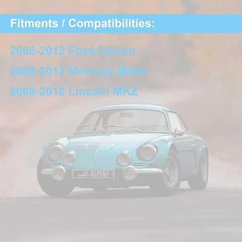 8E5Z17603A 2 قطعة فوهة غسالة الزجاج الأمامي + 1 خرطوم + 3 موصل (I T Y) لاستبدال 2008-2012 فيوجن لينكولن MKZ 2008-2011 ميركوري ميلان in Saudi Arabia