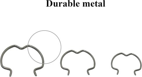 36 PCS 800-801 Quick Connector Clips, 6-3/8'', 6-1/2'', 6-5/8'', Transmission Cooler Line Clips, 3 Different Size in Saudi Arabia
