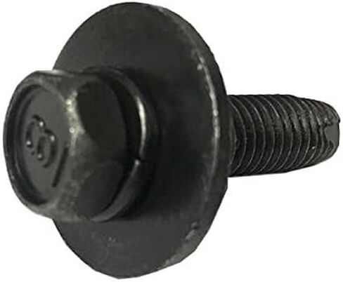 15 M8-1.25 X 30mm براغي رأس سداسية الرأس سبلاش شيلد متوافقة مع تويوتا 90119-08763 in Saudi Arabia