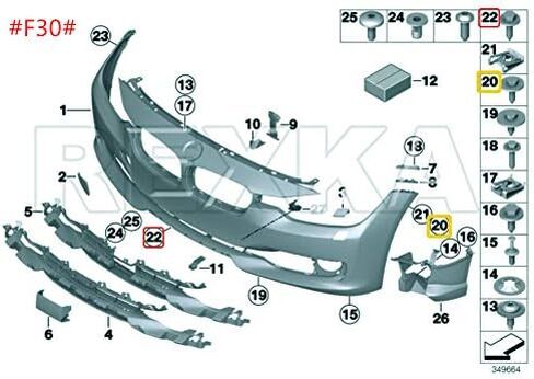 Rexka 50 قطعة M4.8-1.61 × 16 مم براغي رأس سداسية لسيارات BMW عجلة قوس تقليم تحت الأرضية طلاء خلفي غطاء الكسوة السفلية 07147129160 E46 E60 E63 E66 E70 E82 E83 E90 07-14-7-129-160 in Kuwait