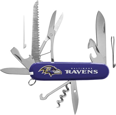 The Sports Vault NFL Baltimore Ravens Classic Pocket Multi-Tool in Saudi Arabia