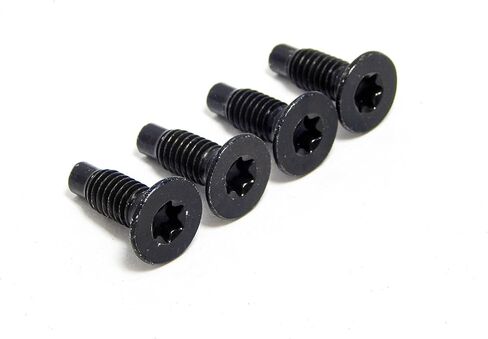 Red Hound Auto 1976-2006 متوافق مع Jeep CJ YJ TJ Wranger إطار الزجاج الأمامي المفصلي مسامير توركس السوداء مجموعة من 4 درجة 5 فولاذ in Kuwait