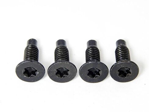 Red Hound Auto 1976-2006 متوافق مع Jeep CJ YJ TJ Wranger إطار الزجاج الأمامي المفصلي مسامير توركس السوداء مجموعة من 4 درجة 5 فولاذ in Kuwait