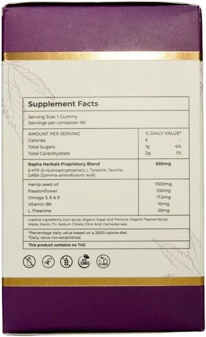 Hemp Gummies Calm & Focus in Saudi Arabia