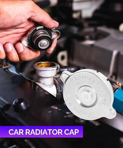 Radiator Cover,Radiator Cap,Car Accessories 18 PSI Radiator Cap Cover Assembly,Radiator Cap Replacement,Engine Coolant Reservoir Cap for Lasting Sealing of Car Engine Radiator Coolant in Saudi Arabia