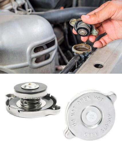 Radiator Cover,Radiator Cap,Car Accessories 18 PSI Radiator Cap Cover Assembly,Radiator Cap Replacement,Engine Coolant Reservoir Cap for Lasting Sealing of Car Engine Radiator Coolant in Saudi Arabia