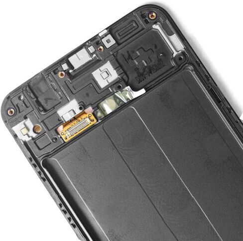 شاشة A50 OLED LCD بديلة تعمل باللمس مع إطار 6.4 بوصة (أسود) لهاتف Samsung Galaxy A50 A505 A505FN A505GN (OLED مع إطار) in Kuwait