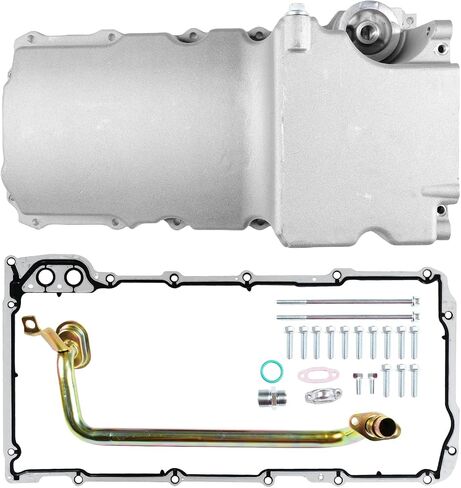 302-1 LS طقم مقلاة الزيت لشاحنة السيارة الكلاسيكية 1955-1987 GM العضلات LS1 LS2 LS3 LS6 LSX 4.8 5.3 5.7 6.0 6.2L محركات الألومنيوم LS مبادلة طقم وعاء الزيت التحديثي in Kuwait