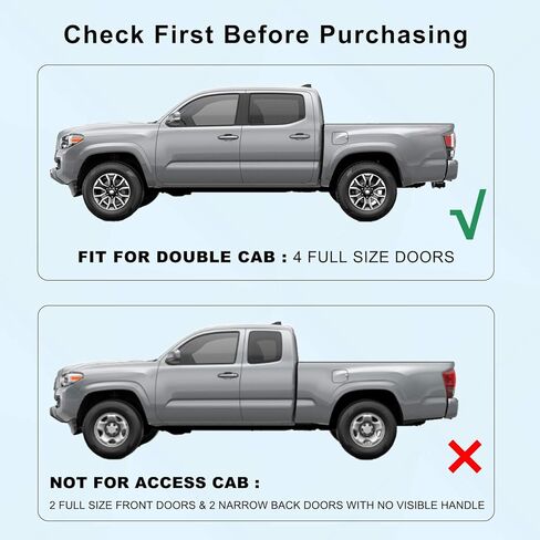 JKCOVER Premium Custom Liner Mat Compatible with 2024 2025 Toyota Tacoma(4th Gen) Double Cab and 2025 Toyota 4Runner(6th Gen) Accessories Center Console, Door Pocket and Cup Holder 14Pcs（Red Trim） in Saudi Arabia