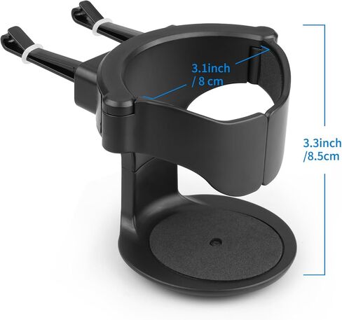 Cup Holder for Car, Cup Holder Expander for Car Air Vents, Suitable for Cars and Trucks with Horizontal Blade Vents (1PCS) in Saudi Arabia