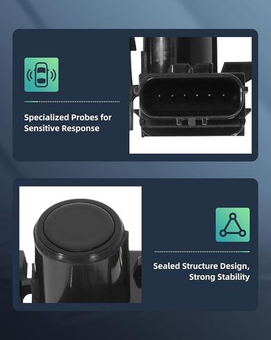 SCITOO Parking Assist Sensor, Bumper Park Assist Sensor Backup Sensor fit for GX460/RX350/RX450h/Sienna,Set of 2 in Saudi Arabia