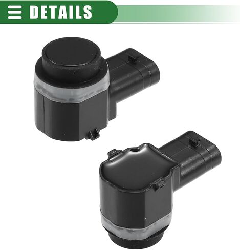 Motoforti 4 قطع مستشعر مساعد ركن السيارة الخلفي، مستشعر مساعد ركن السيارة، لسيارة Ford Edge 2011-2014، بلاستيك، رقم 8A5Z15K859LA، أسود in Kuwait