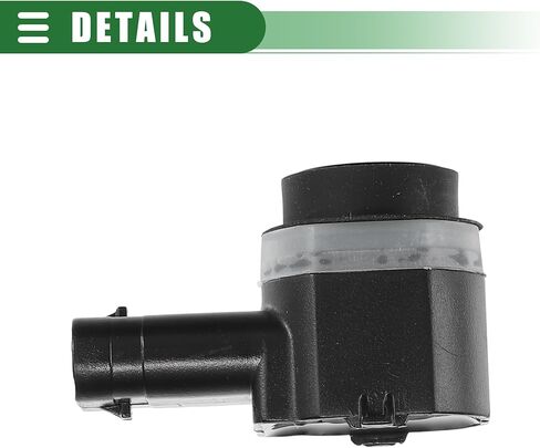 Motoforti 4 قطع مستشعر مساعد ركن السيارة الخلفي، مستشعر مساعد ركن السيارة، لسيارة Ford Edge 2011-2014، بلاستيك، رقم 8A5Z15K859LA، أسود in Kuwait