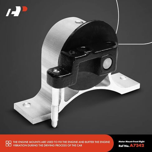 A-Premium Set of 4 Engine Motor Mount and Transmission Mount Kit Compatible with Nissan Altima 2002 2003 2004 2005 2006 L4 2.5L, Automatic Transmission, Replace# A7340 A7341 A7342 A7343 in Kuwait