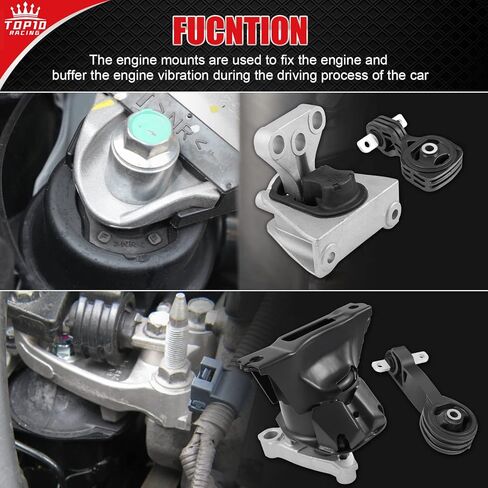 (جودة OE الأصلية) حامل محرك المحرك متوافق مع Honda Civic 1.8L 2006-2011 حامل محرك ناقل الحركة التلقائي استبدال A4530 A4534 A4543 A4546 in Kuwait