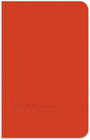 Elan Publishing Company E64-4x4 كتاب المسح الميداني 4 ⅝ × 7 ¼، غطاء برتقالي ساطع (عبوة من 6 قطع) in Kuwait