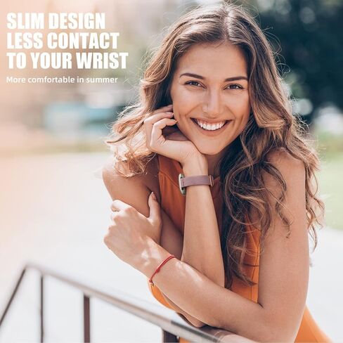 GEAK 6 حزم متوافقة مع فرق Fitbit Sense / Fitbit Versa 3 فرق / Fitbit Versa 4 Bands / Sense 2 Bands للنساء والرجال، حزام رياضي بحلقة نحيفة من النايلون قابل للتعديل لاستبدال Fitbit SmartWatch in Kuwait