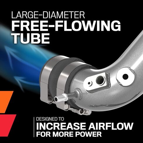K&N Charge Pipe Kit, Guaranteed horsepower increase, Compatible with 2015-2023 Ford Expedition/F150, 2017-2023 Ford F150 Raptor, 77-1001KC in Saudi Arabia