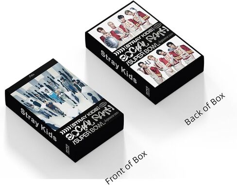 Stray Kids المسار الاجتماعي 2023 بطاقات الصور لومو 55 قطعة مجموعة بطاقات المعايدة الصغيرة للأطفال الضالة Kpop Merch in Kuwait