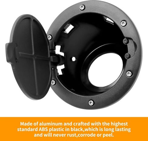 DATOU BOSS Aluminum Gas Cap Cover Suit for Jeep Wrangler 2007-2017 JK JKU Exterior Accessories in Saudi Arabia