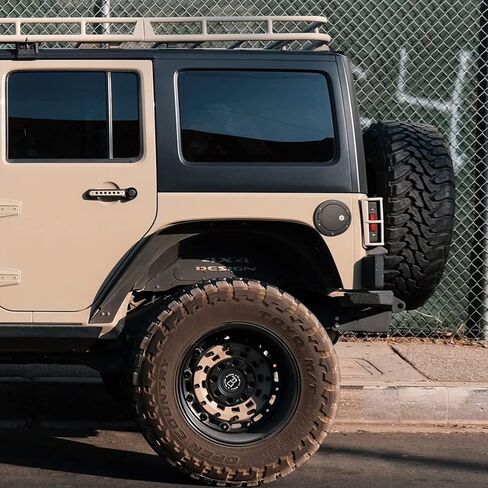 DATOU BOSS الألومنيوم غطاء تغليف الغاز دعوى ل جيب رانجلر 2007-2017 JK JKU الملحقات الخارجية in Kuwait