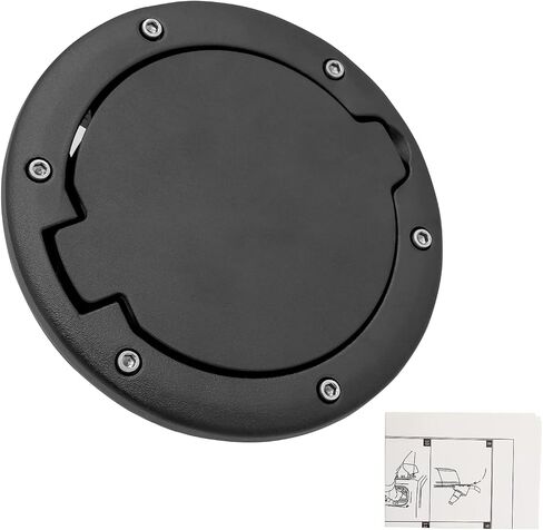 DATOU BOSS Aluminum Gas Cap Cover Suit for Jeep Wrangler 2007-2017 JK JKU Exterior Accessories in Saudi Arabia
