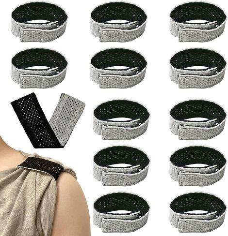 Jersey Sleeve Bands Sleeve Holders Soccer Softball Sleeve Ties, Sleeve Scrunchies with Hook and Loop Fasteners for Sports Shirt in Saudi Arabia