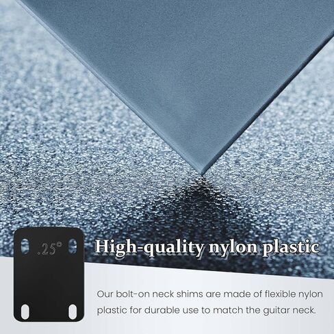 YASUOA قسط من النايلون البلاستيكي على رقبة الجيتار للمحاذاة الفعالة وتعديل الزاوية، مناسب لجميع أنواع الجيتارات-3 قطع in Kuwait