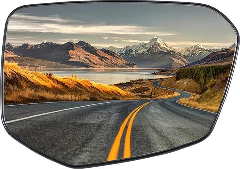 استبدال مرآة جانبية للركاب لسيارة Honda Civic 2016-2021، و2018-2022 Honda Envix، و2019-2022 Honda Crider Mirrors Glass - زجاج مرآة محدب، مرآة الرؤية الخلفية على الجانب الأيمن مع تسخين كهربائي in Saudi Arabia