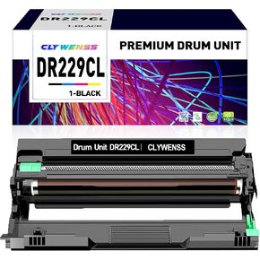 DR229CL Black Drum Unit Replacement for Brother DR229CL DR229CL-BK DR-229CL-BK for MFC-L3780CDW MFC-L3720CDW HL-L3220CDW HL-L3300CDW HL-L3280CDW Printer (Drum Only, 1-Pack)