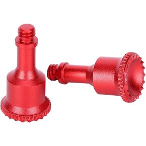 Remote Control Joystick, Metal Drone Thumb Rocker Joystick Upgrade Replacement Compatible with Mavic AIR 2(Rosso)