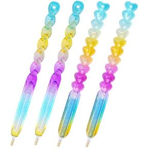 4pcs Diamond Painting Drill Pen, Point Drill Pen Cute Diamond Painting Tools for Nail Art DIY Decoration - 2 Styles
