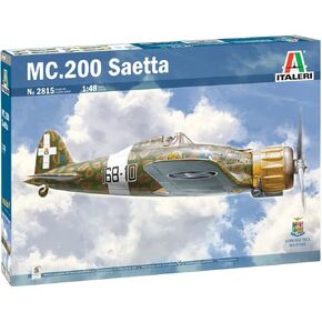 Italeri Macchi MC200 Saetta Serie VII 2815 Plastic Model Aircraft Kit 1:48