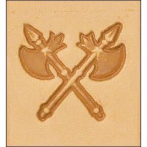 Tandy Leather Craftool� 3-D Stamp Crossed Blades 8566-00