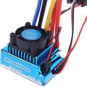 1/8 CAR ESC ، 120A وحدة تحكم السرعة بدون فرش ESC لـ 1/8 1/10 1/12 CAR
