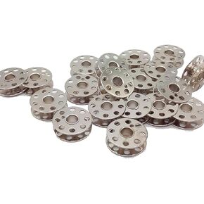 Bequilter Sewing Machine Bobbins #45785 for Singer 221 222 Featherweight 301 for Bernina 117 217 540 (20pcs)