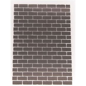 NZJ 3D Texured Star Flower Abstract Wall Brick Plastic Embossing Folders for Card Making Scrapbooking and Other Paper Crafts (3)