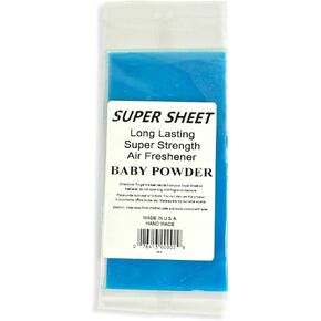 Super Sheet Small (7.5"x3.75") Under Seat Car Air Freshener (New Car)
