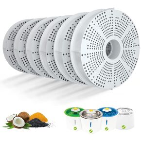 6-Pack Filters, Compatible with Catit Flower Fountains Cat Water Fountain Filter Replacement