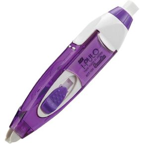 SDI i-PULO Retractable Mechanism Correction Tape White Out Pen Built-in Eraser Type 5mm x 6m (ECT-105V)
