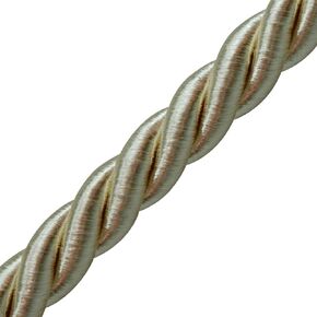 Trims by the Yard Reed 3/4" Twisted Cord Ivory | (5 Yard Cut) Trim