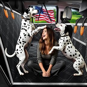 Pawfect Seat Back Seat Extender for Dogs – Upgraded Large Size Hard Bottom Car Seat Cover for Dogs – Fits All Cars, & SUV's